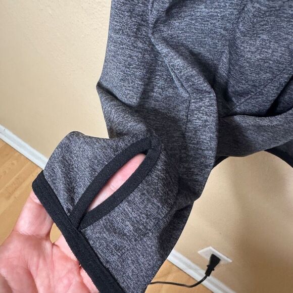 Nike Hoodie Mens XL Full Zip Gray Lightweight Dri Fit Running Performance - Picture 4 of 11